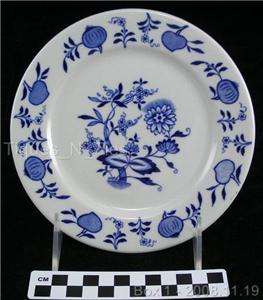 1952 Shenango Restaurant China Blue Onion 6.5 Plate  