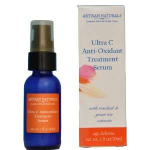   Natural Skin Care Ultra C Age Defense Anti oxidant Treatment Serum 1oz