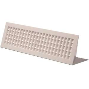   PL15BB WH 15 Inch Plastic Baseboard Register, White