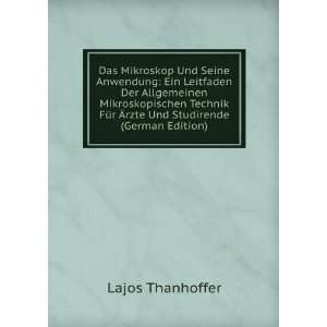   Mikroskopischen Technik FÃ¼r Ãrzte Und Studirende (German Edition