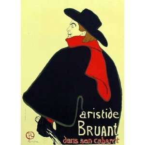   de Toulouse Lautrec   Aristide Bruant Limited Edition: Home & Kitchen