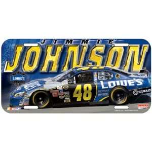   Johnson #48 High Definition License Plate *SALE*: Sports & Outdoors