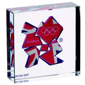 2012 Olympics Union Jack Emblem Souvenir Gift Block small