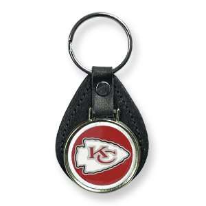 Kansas City Chiefs Leather Key Ring