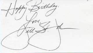 JILL ST. JOHN Gorgeous Redhaired Star Autograph  