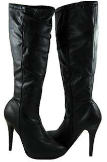 New Icora Womens Devally Black Knee High Boots/Shoes US Sizes  