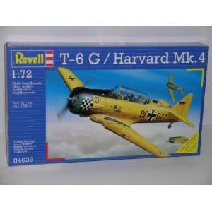  T 6 G/Harvard Mk.4 Aircraft   Plastic Model Kit Toys 