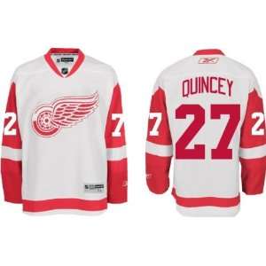 Quincey #27 Detroit Red Wings Reebok Premier ROAD Jersey  