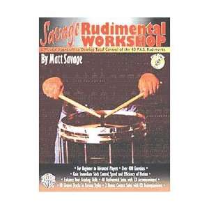  Warner Brothers Savage Rudimental Workshop (Book & CDs 