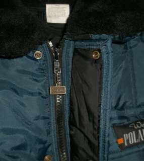 WALLS POLAR 10 EXTREME COLD COAT MEASURED SIZE 48 CHEST BLUE 