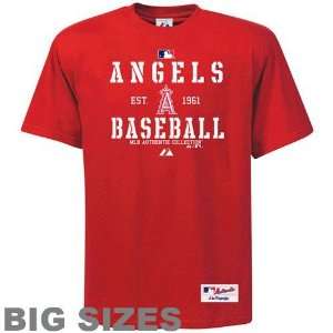   of Anaheim Red AC Classic Big Sizes T shirt (6X)