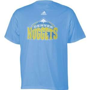  Denver Nuggets Youth adidas Team Logo Short Sleeve Tee 