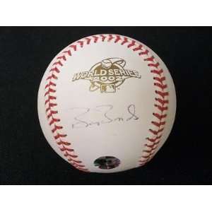  Barry Bonds Autographed Baseball   2002 OWS COA: Sports 