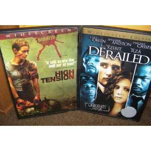  High Tension and Derailed DVDs 