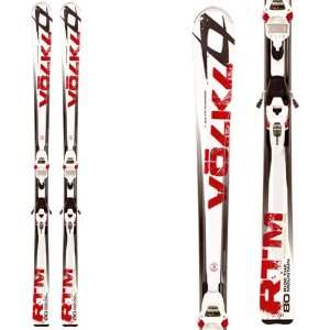  Volkl RTM 80 Skis with IPT Wideride12.0 D Sports 