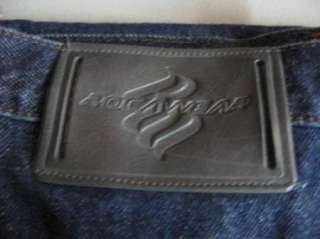 Vintage Mens ROCAWEAR Sewn Logo Dark RELAXED Indigo Denim Blue Jeans 