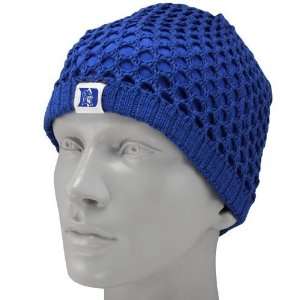   Blue Devils Ladies Duke Blue Sweater Knit Beanie: Sports & Outdoors