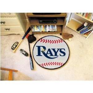   Bay Devil Rays MLB Baseball Round Floor Mat (29): Sports & Outdoors