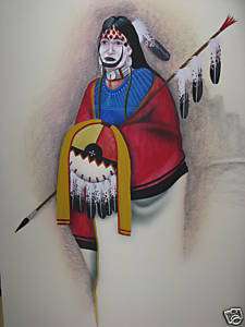 ROBERT REDBIRD ORIGINAL / KIOWA  