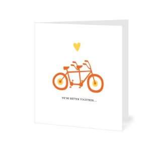  Anniversary Greeting Cards   Tandem Fun By Pinkerton Design 