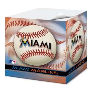  National Design Miami Marlins 2.75 Inch Sticky Note Cube 