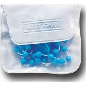  Blue 16 Cord Rosaries in a Vinyl My Rosary Case, 25 
