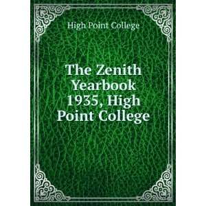   1935, High Point College High Point College  Books