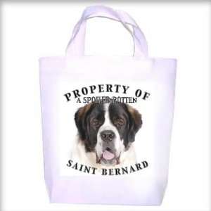  Saint Bernard Property Shopping   Dog Toy   Tote Bag 
