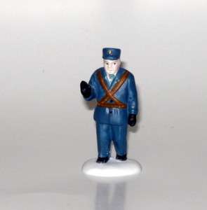 DEPT 56 CHRISTMAS IN THE CITY PEOPLE SINGLE RETIRED POLICEMAN FIGURE 