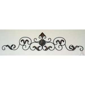  Wrought Iron Ornate Scroll Wall Art for Front Door: Home 