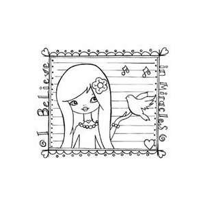 Unity Stamp   Itty Bitty Collection   Unmounted Rubber Stamp   Little 