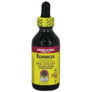  Natures Answer Echinacea Organic Alcohol 2 oz Health 
