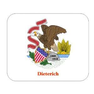  US State Flag   Dieterich, Illinois (IL) Mouse Pad 