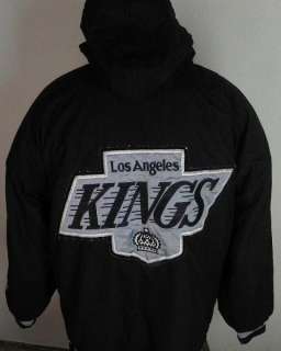 Los Angeles Kings Hockey Vintage Starter Parka Jacket XL  
