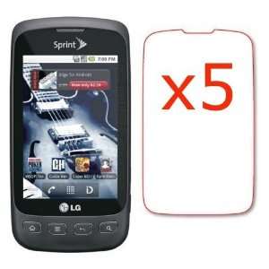  5 Pack LG Optimus U / Virgin Mobile LG Optimus V / Sprint 