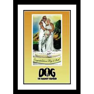  Dog the Bounty Hunter (TV) 20x26 Framed and Double Matted 