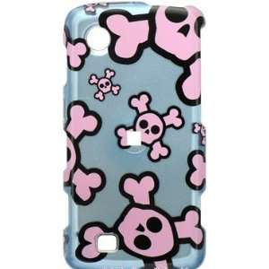   Pink Skull For LG Chocolate Touch VX8575 Cell Phones & Accessories