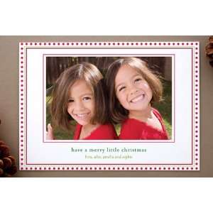  Happy Dot Holiday Photo Cards by PAPERSTUDIO Health 