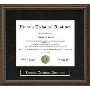   Technical Institute (Lincoln Tech) Diploma Frame