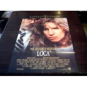  Original Latinamerican Movie Poster Nuts Barbra Streisand 