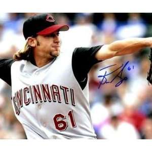  Autographed Bronson Arroyo Picture   Cincinnati s8x10 