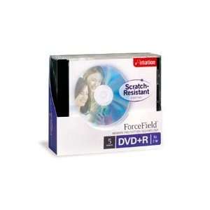  Imation ForceField 16x DVD+R Media   4.7GB   5 Pack 