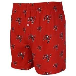   Reebok Tampa Bay Buccaneers Red Tandem Boxer Shorts: Sports & Outdoors