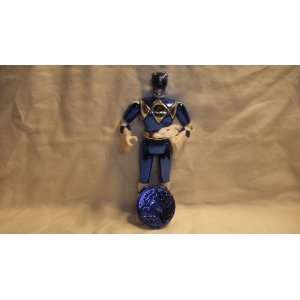  POWER RANGERS BLUE RANGER CHROME FINISH EDITION WITH POWER COIN 