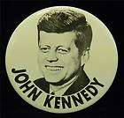 President John F Kennedy Campaign Button Original Funeral Mass Card 
