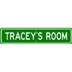  TRACEY ROOM SIGN   Personalized Gift Boy or Girl, Aluminum 