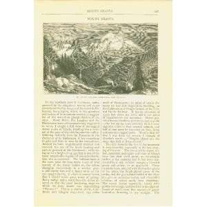   Mount Shasta California Mud Creek Canon John Muir 