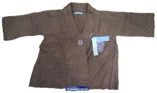 MISS ME SHORT SLEEVE S SWEATER BROWN GREAT LOOK W JEANS  