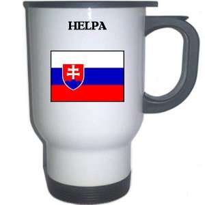 Slovakia   HELPA White Stainless Steel Mug