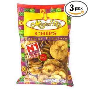 Packs Mister Ho Plantain Chips (Sweet) 85g Ea  Grocery 